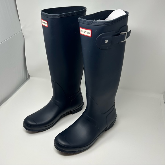 Hunter Shoes - HUNTER Navy Original Tall Rainboots Size 8 &10 Available Brand New